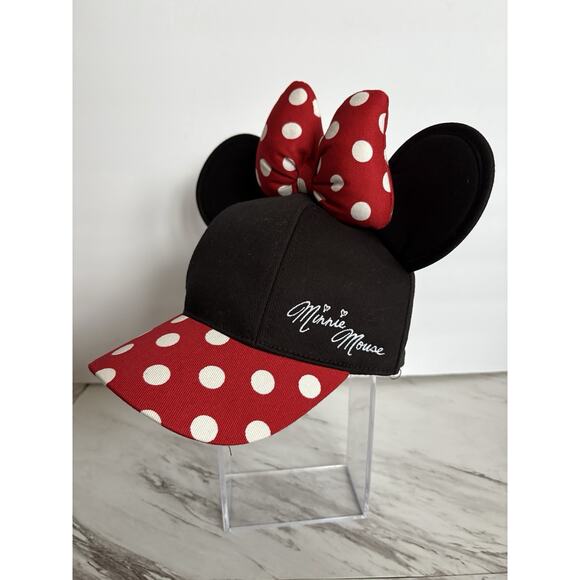Disney Minnie Mouse Ears Hat Bundle: Headband + Baseball Caps, Polka Dot, Sequin - Picture 4 of 15